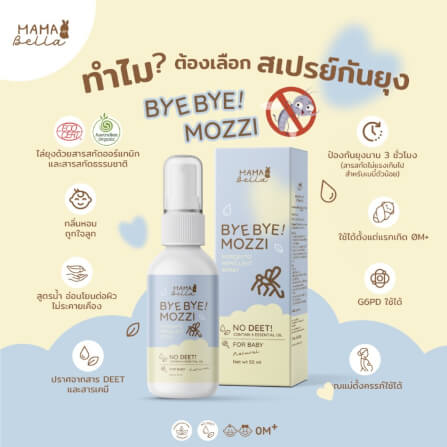 สเปรย์กันยุงสำหรับเด็ก MAMABELLA สูตรออร์แกนิก 50 มล_5