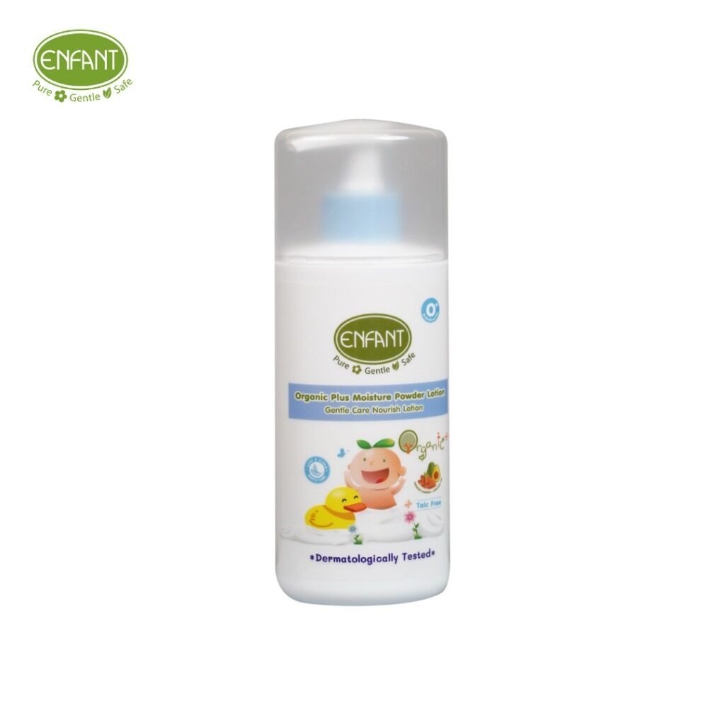 แป้งเด็กเนื้อโลชั่น Enfant Organic Plus Moisture Powder Lotion 250ml. _1