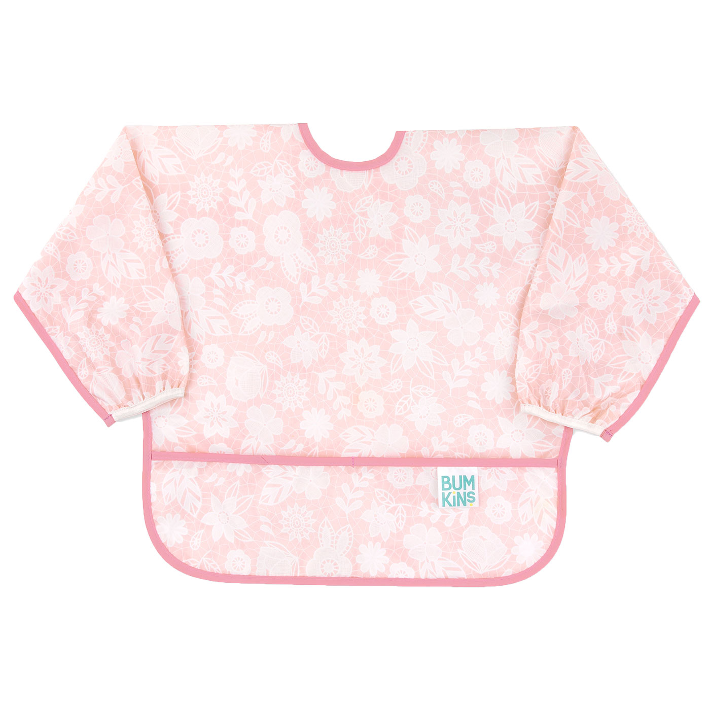 ผ้ากันเปื้อนเด็ก Bumkins  Sleeved Bib Lace 		 		 			 		 		_4