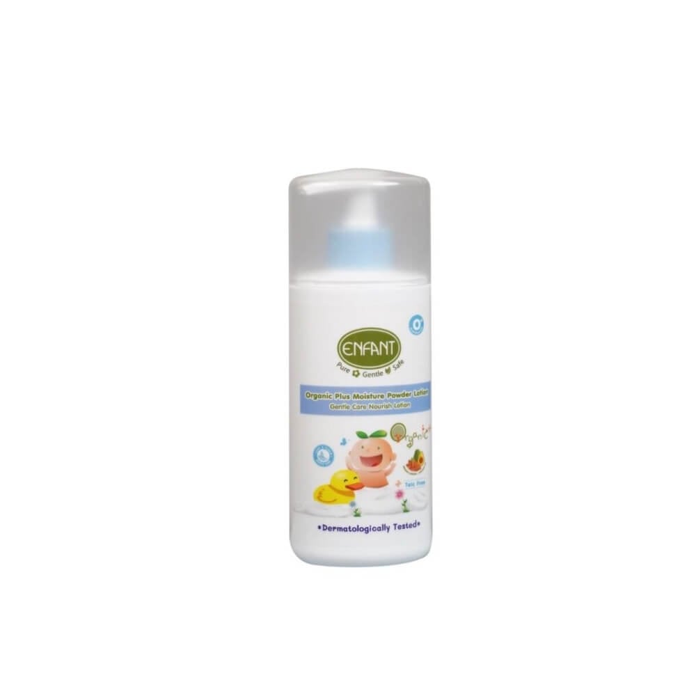 แป้งเด็กเนื้อโลชั่น Enfant Organic Plus Moisture Powder Lotion 250ml. 
