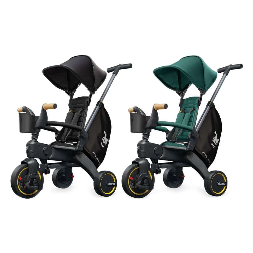 รถเข็นเด็ก Doona LIKI Trike S5  สีดำ