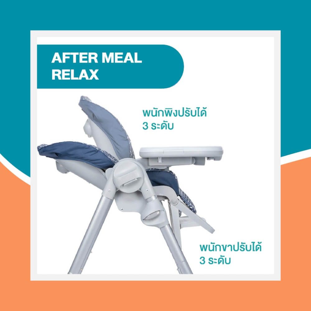POLLY EASY HIGH CHAIR-PENGUIN เก้าอี้ทานข้าวเด็ก CHICCO 		