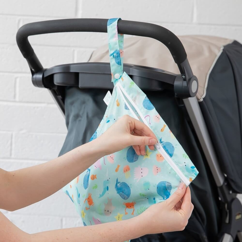 ผ้าปูรองอเนกประสงค์ Bumkins Splat Mat 42x42 นิ้ว Jungle		 		 		