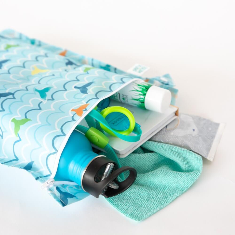 ผ้าปูรองอเนกประสงค์ Bumkins Splat Mat 42x42 นิ้ว Jungle		 		 		