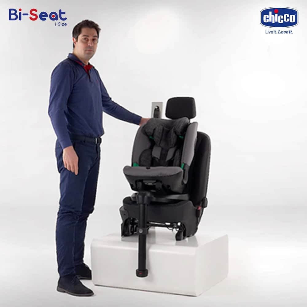 Bi-Seat Car Seat – BLACK AIR คาร์ซีทหมุนได้ 360 องศา Chicco