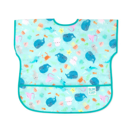 ผ้ากันเปื้อนเด็ก Bumkins Junior Bib Ocean Life		 		 				 		