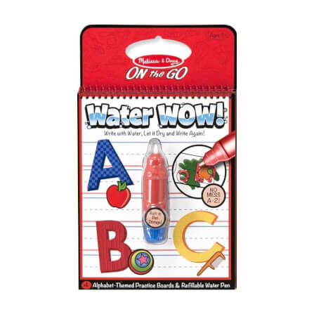 สมุดระบายสีด้วยน้ำรียูสซาเบิล รุ่นตัวอักษร Melissa & Doug [ระบายน้ำ+รียูส] รุ่น 5389_0