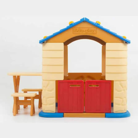 บ้านเด็กเล่นพร้อมโต๊ะเก้าอี้ รุ่น Play House Table&Chair Set Eduplay_1