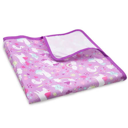 ผ้าปูรองอเนกประสงค์ Bumkins Splat Mat 42x42 นิ้ว Jungle		 		 		_2