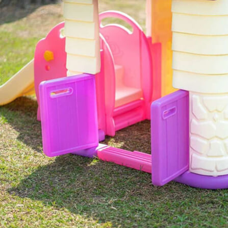 บ้านเด็กเล่นพร้อมสไลเดอร์ รุ่น Play House Slide Eduplay_3