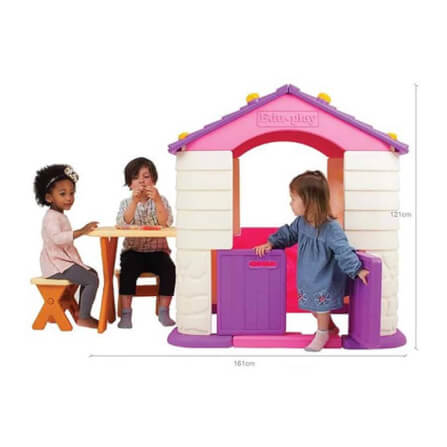 บ้านเด็กเล่นพร้อมโต๊ะเก้าอี้ รุ่น Play House Table&Chair Set Eduplay_3