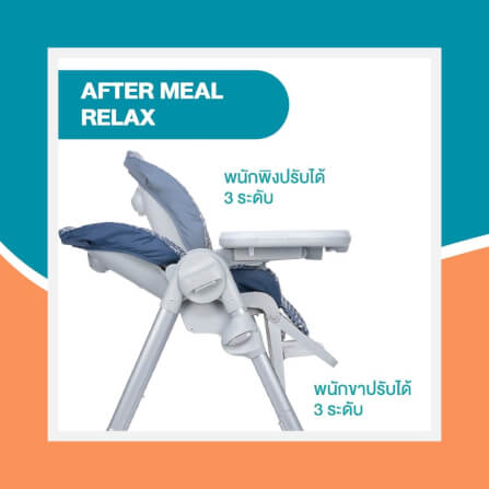 POLLY EASY HIGH CHAIR-PENGUIN เก้าอี้ทานข้าวเด็ก CHICCO 		_4