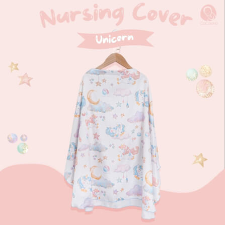 ผ้าคลุมให้นมโคคูโน่พร้อมกระเป๋า CoCoono Nursing Cover Balloon twist_4