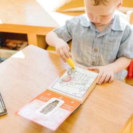 สมุดระบายสีด้วยน้ำรียูสซาเบิล รุ่นตัวอักษร Melissa & Doug [ระบายน้ำ+รียูส] รุ่น 5389_4