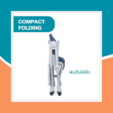POLLY EASY HIGH CHAIR-PENGUIN เก้าอี้ทานข้าวเด็ก CHICCO 		_5