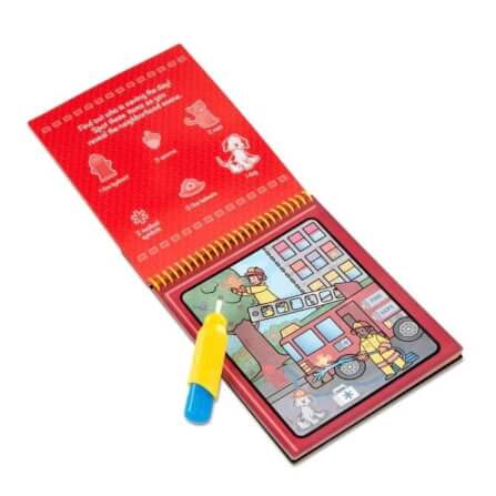 สมุดระบายสีด้วยน้ำรียูสซาเบิล รุ่นตัวอักษร Melissa & Doug [ระบายน้ำ+รียูส] รุ่น 5389_5