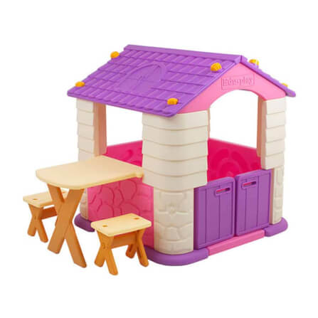 บ้านเด็กเล่นพร้อมโต๊ะเก้าอี้ รุ่น Play House Table&Chair Set Eduplay_6
