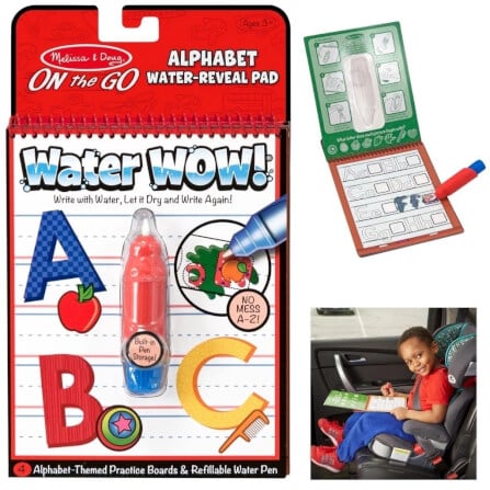 สมุดระบายสีด้วยน้ำรียูสซาเบิล รุ่นตัวอักษร Melissa & Doug [ระบายน้ำ+รียูส] รุ่น 5389_11