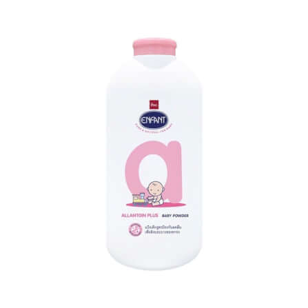 แป้งเด็ก Enfant สีชมพู 400 กรัม_3