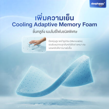 ที่นอนพ็อกเก็ตสปริง 5 ฟุต SLEEPHAPPY ATLANTIS PRO หนา 10 นิ้ว_5