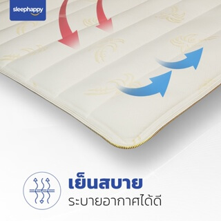 แผ่นรองนอน 3.5 ฟุต SLEEPHAPPY PICNIC MATTRESS