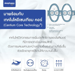 ผ้ารองกันเปื้อน 6 ฟุต SLEEPHAPPY MICROBRUSH PROTECTOR