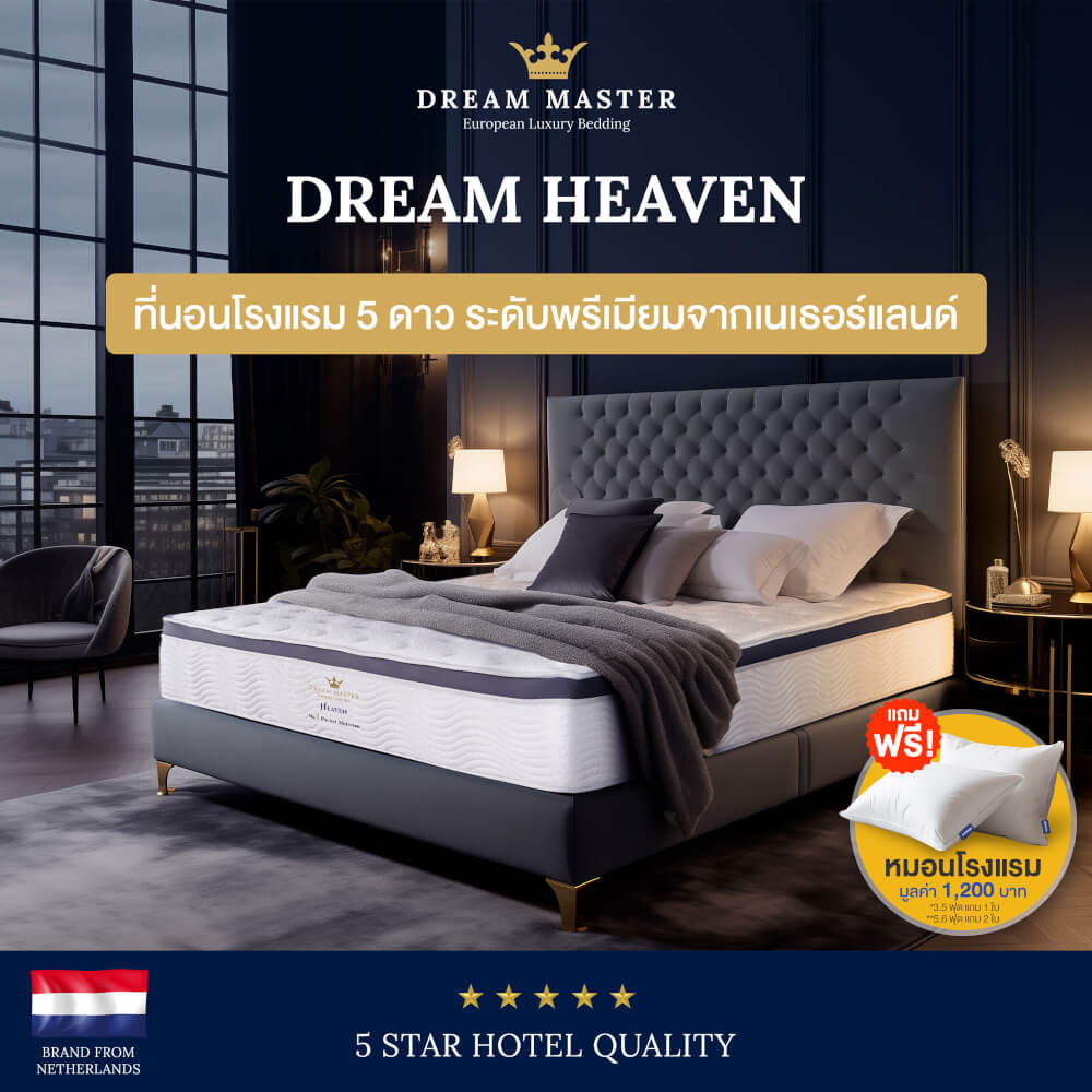 ที่นอน 6 ฟุต DREAM MASTER HEAVEN