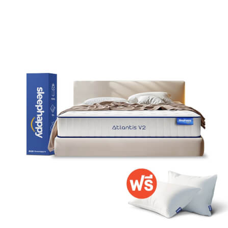 ที่นอน 3.5 ฟุต SLEEPHAPPY ATLANTIS V2 หนา 10 นิ้ว_0