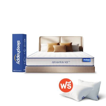 ที่นอน 5 ฟุต SLEEPHAPPY ATLANTIS V2 Lite_0