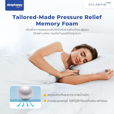 ที่นอน 3.5 ฟุต SLEEPHAPPY ATLANTIS MAX_4