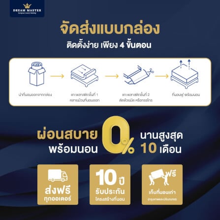 ที่นอน 6 ฟุต DREAM MASTER ULTIMA_4