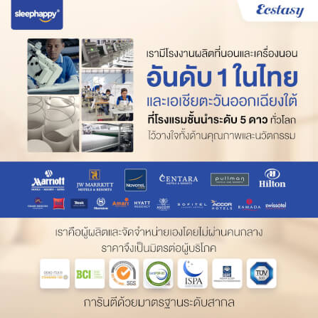 ที่นอน 6 ฟุต SLEEPHAPPY ECSTASY_9