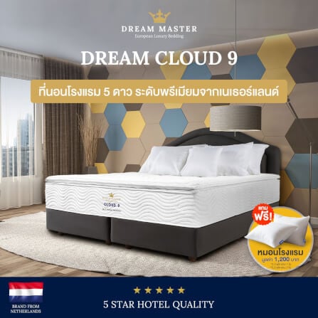 ที่นอน 6 ฟุต DREAM MASTER CLOUD 9_5