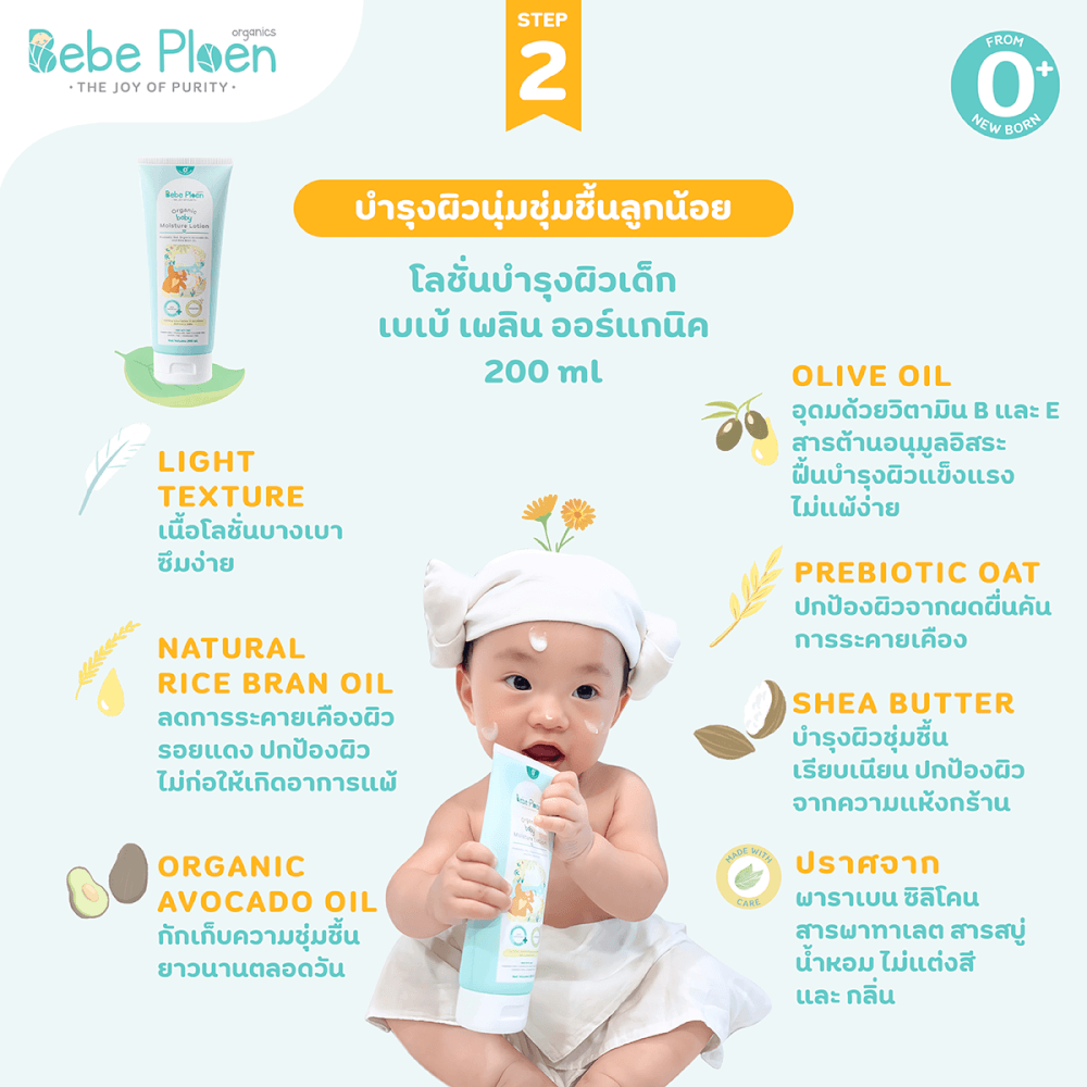 ชุดเชตครบเครื่องเรื่องการอาบน้ำ เบเบ้ เพลิน ออร์แกนิค
