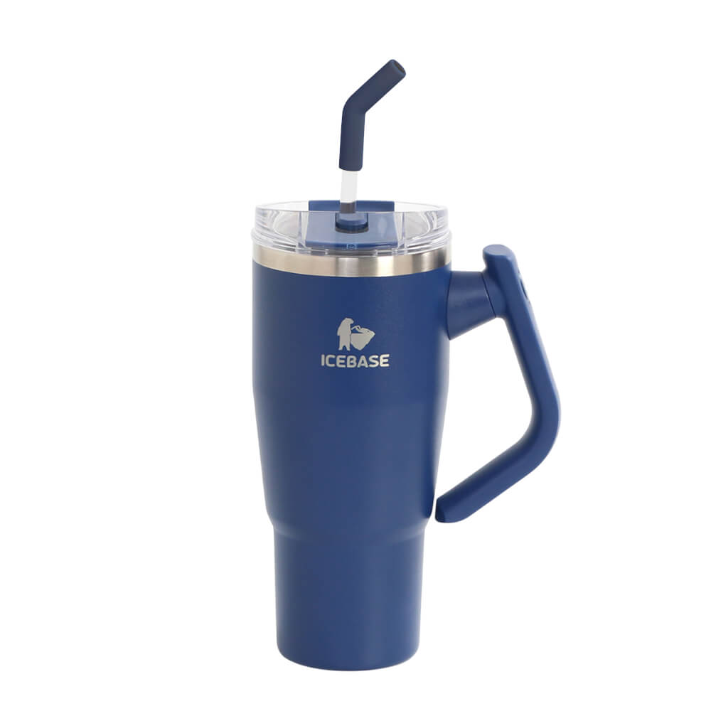 แก้วเก็บความเย็น ICEBASE รุ่น VLM-526NV (LOFT) ขนาด 960 ML สีน้ำเงิน_0