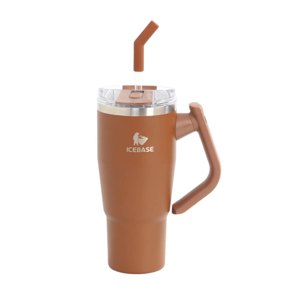 แก้วเก็บความเย็น ICEBASE รุ่น VLM-526CA (LOFT) ขนาด 960 ML สีกาแฟ