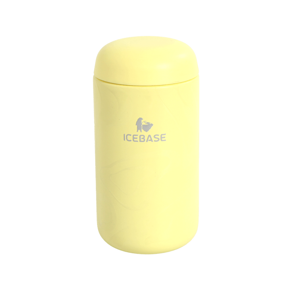 แก้วสุญญากาศ ICEBASE รุ่น VLS-528YE เคลือบผิว CERAMIC ขนาด 360 ML สีเหลือง