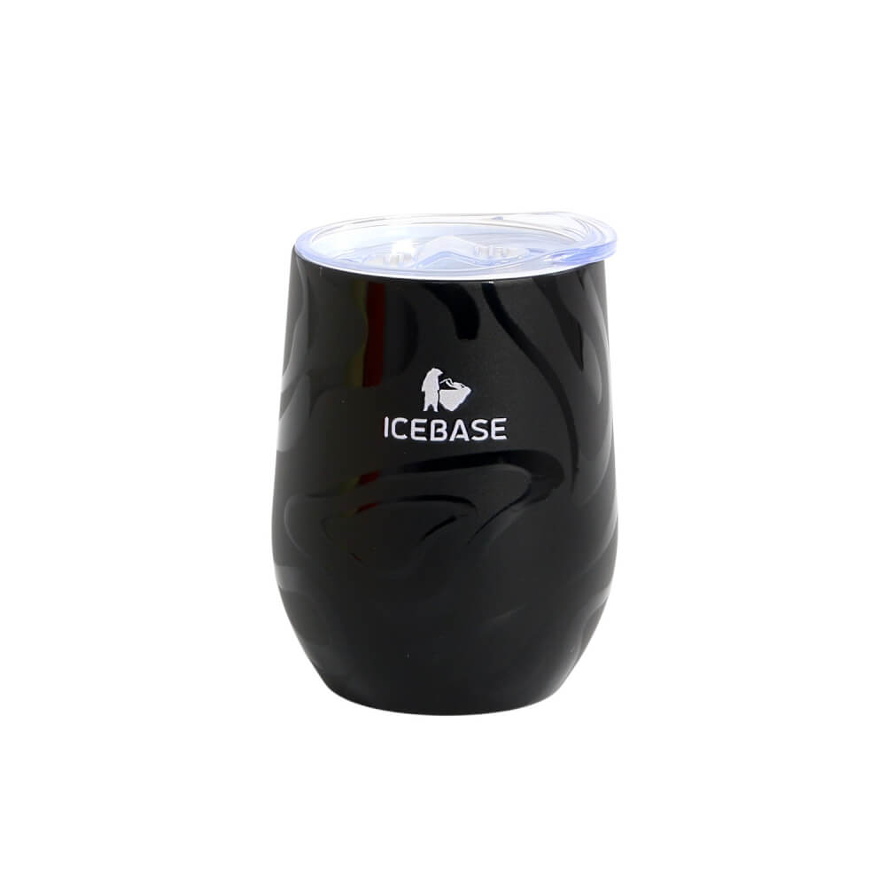 แก้วสุญญากาศ ICEBASE รุ่น VLS-529BK เคลือบผิว CERAMIC ขนาด 360 ML สีดำ