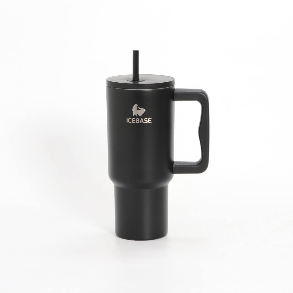 แก้วเก็บความเย็น ICEBASE รุ่น VLM-524BK (LOOP) ขนาด 900 ML สีดำ