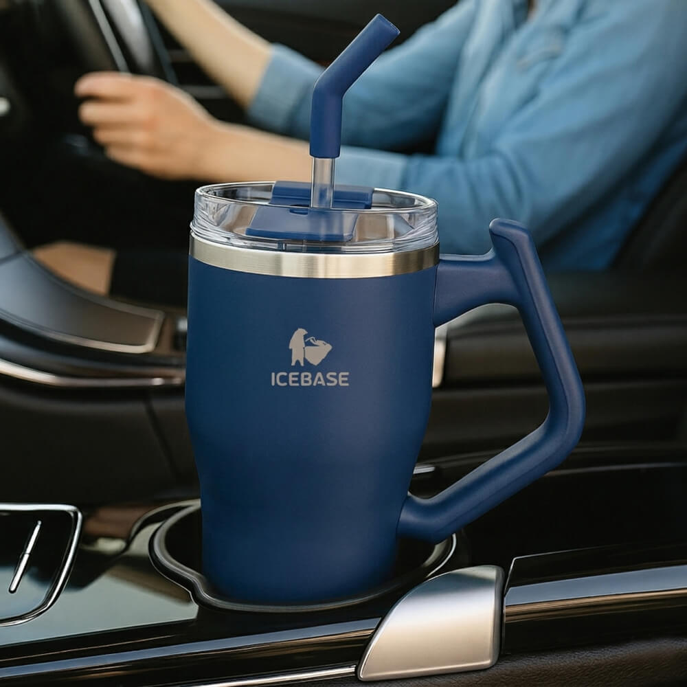 แก้วเก็บความเย็น ICEBASE รุ่น VLM-526NV (LOFT) ขนาด 960 ML สีน้ำเงิน_10