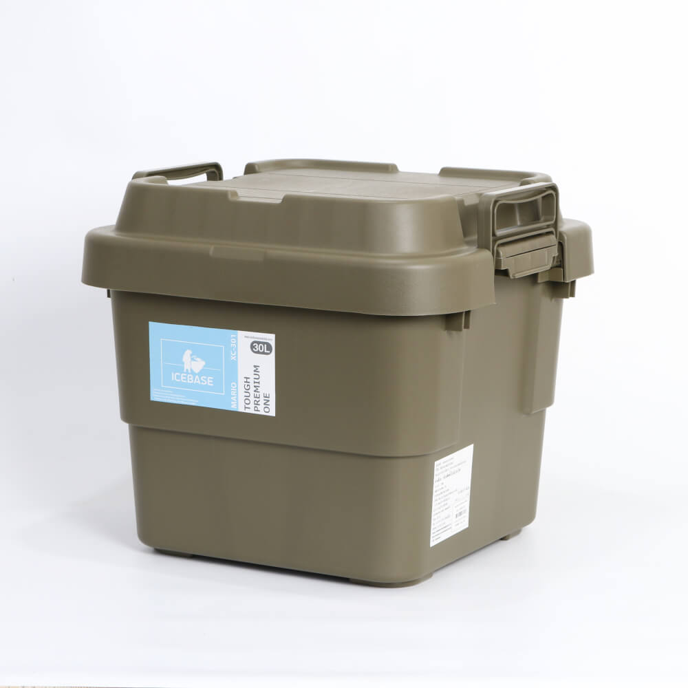 กล่องอเนกประสงค์ ICEBASE รุ่น XC-301GN ขนาด 30 ลิตร สีเขียว