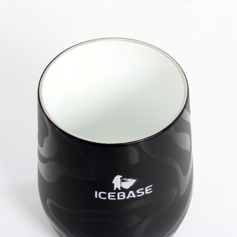 แก้วสุญญากาศ ICEBASE รุ่น VLS-529BK เคลือบผิว CERAMIC ขนาด 360 ML สีดำ