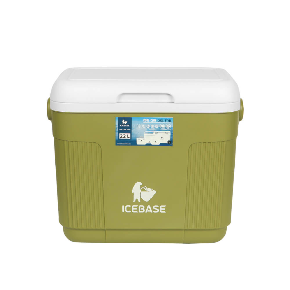 กระติกน้ำแข็งเก็บความเย็น ICEBASE รุ่น CLP-304GN (LUPUS) ขนาด 22 ลิตร สีเขียว_4