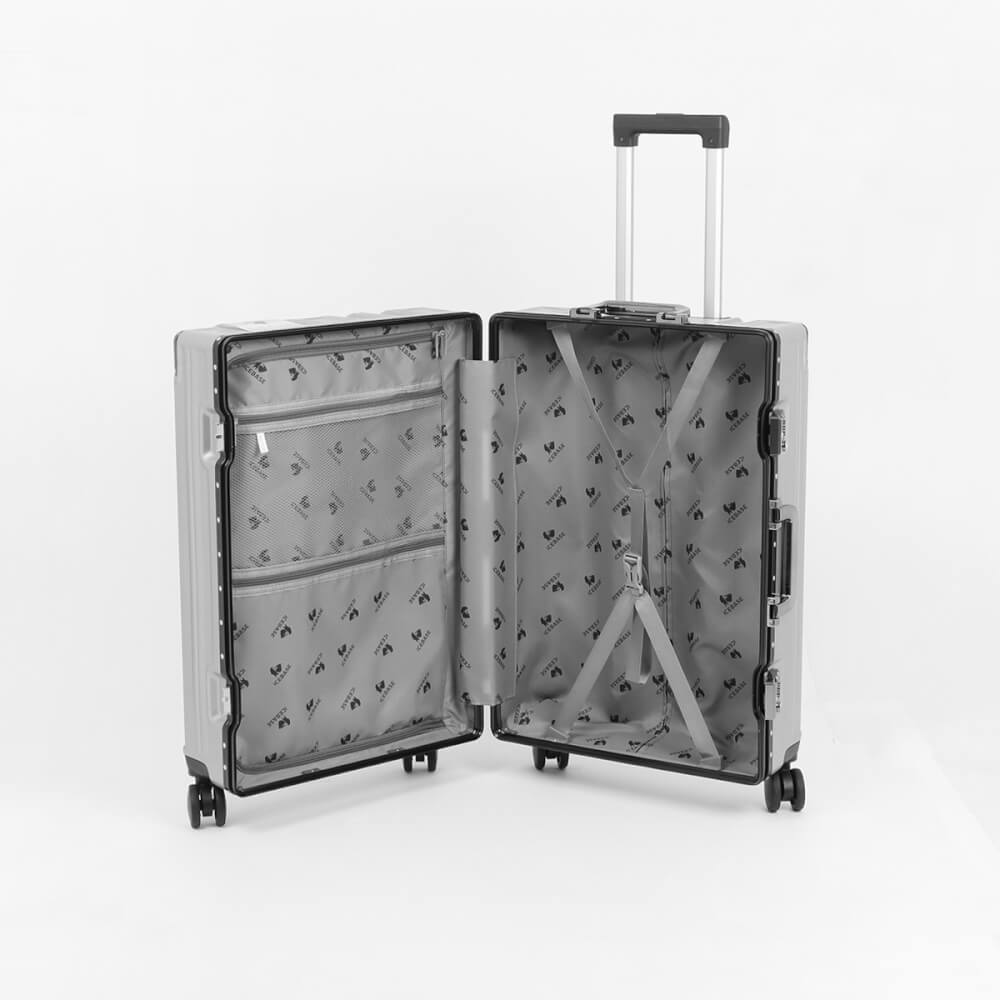 กระเป๋าเดินทาง ICEBASE รุ่น XM-24011SY (SANFRAN) 24 นิ้ว สีเทา_4