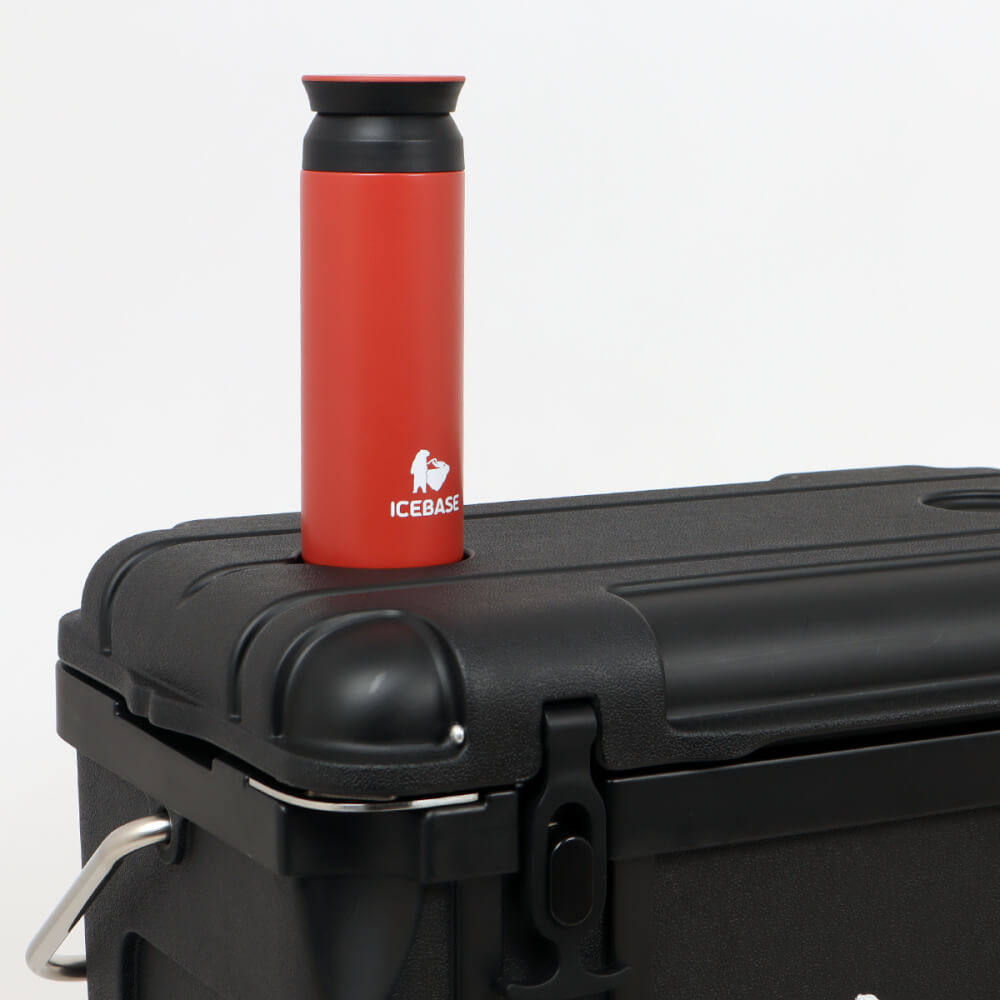 กระติกน้ำแข็งเก็บความเย็น ICEBASE (PU FOAM INJECTION) รุ่น CLP-311BK (HERCULES) ขนาด 26 ลิตร สีดำ