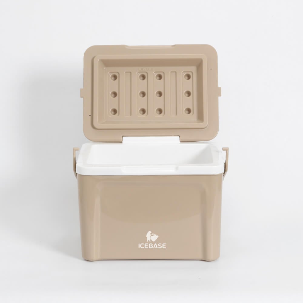 กระติกน้ำแข็งเก็บความเย็น ICEBASE รุ่น CLX-601GN (AQOSS) ขนาด 8 ลิตร สีเขียว_5