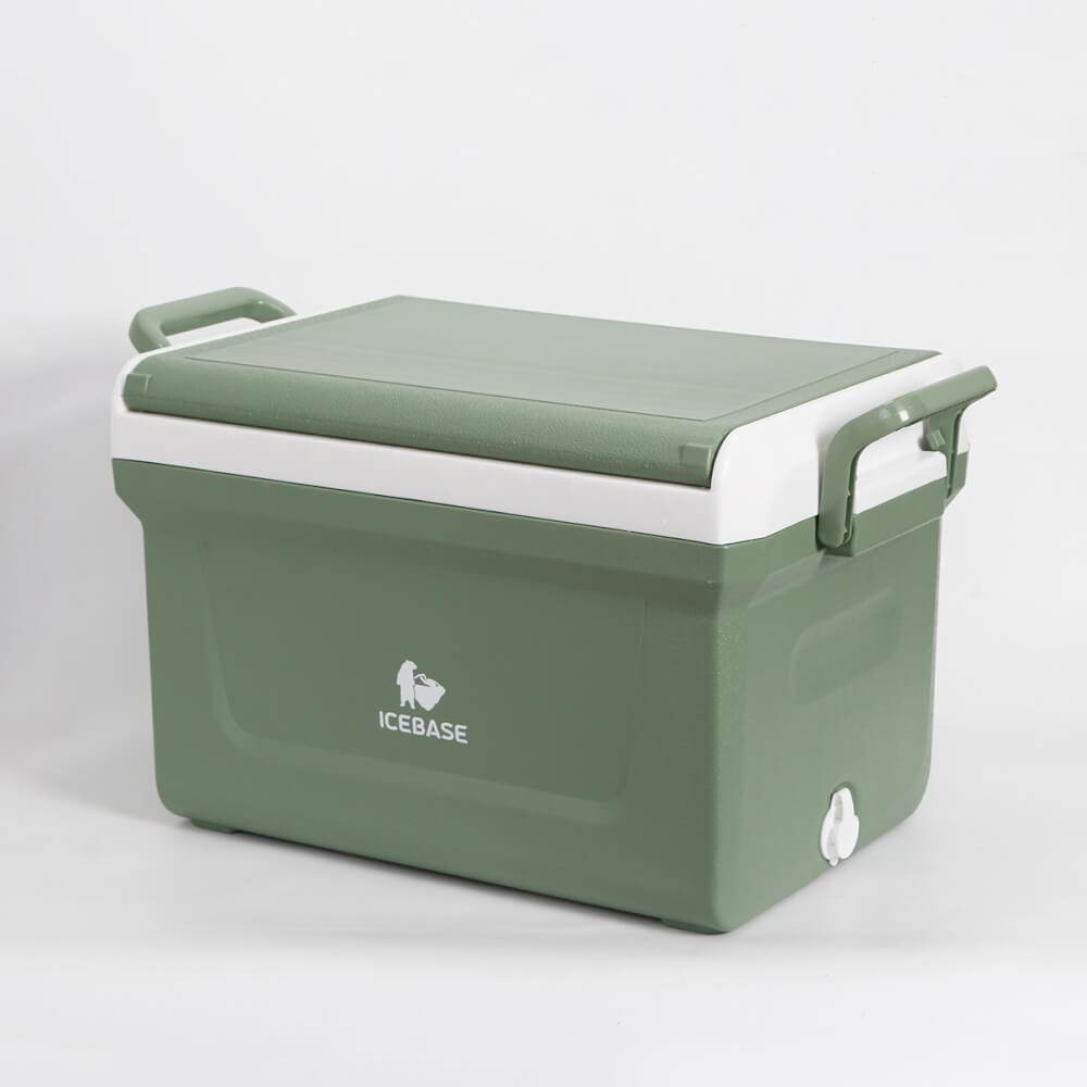 กระติกน้ำแข็งเก็บความเย็น ICEBASE รุ่น CLX-603GN (ANTIKA) ขนาด 35 ลิตร สีเขียว