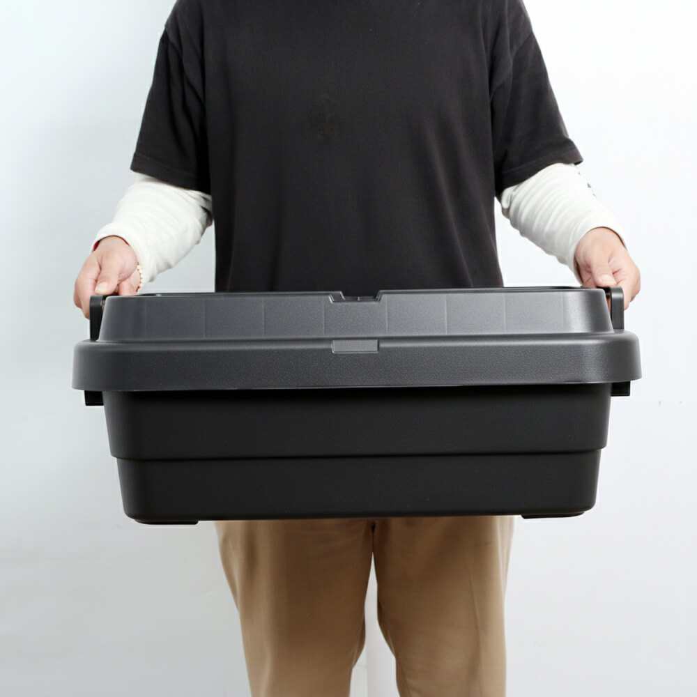 กล่องอเนกประสงค์ ICEBASE รุ่น XCL-302BK ขนาด 30 ลิตร สีดำ_7