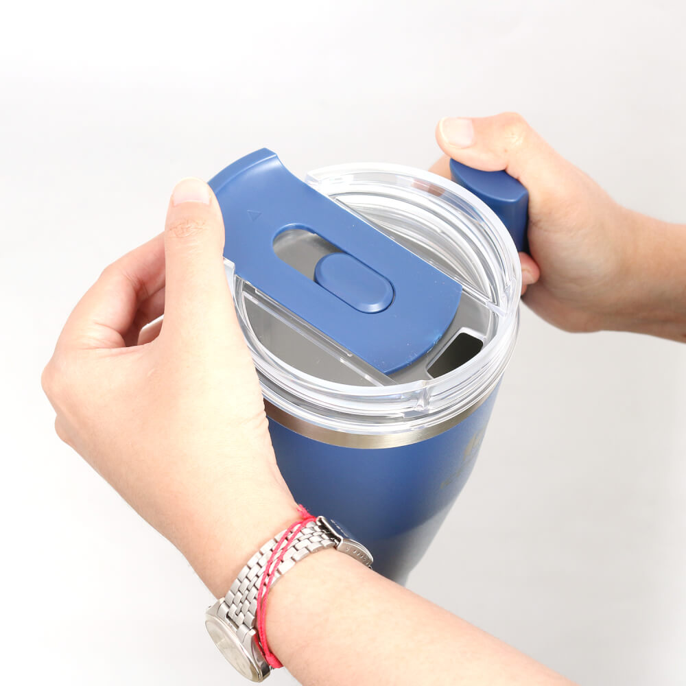 แก้วเก็บความเย็น ICEBASE รุ่น VLM-526NV (LOFT) ขนาด 960 ML สีน้ำเงิน_8