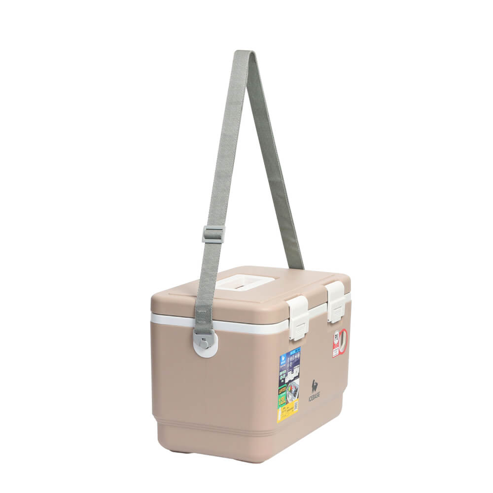 กระติกน้ำแข็งเก็บความเย็น ICEBASE รุ่น CLP-312CM (JUPITER) ขนาด 12 ลิตร สีครีม